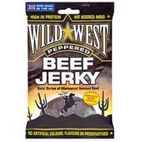 Wildwest Beef Jerky Slab Style 12 x 25g Bag(s)