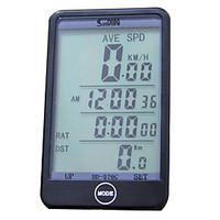 Wired Odometer Speedometer Bicycle Computer Touch Screen Backlight Black