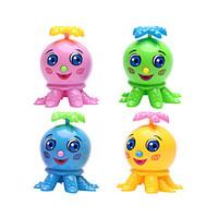 wind up toy novelty toy novelty octopus plastic green blue pink yellow ...