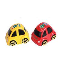 Wind-up Toy Leisure Hobby Toys Novelty Car Plastic Red Yellow For Boys For Girls Random Color