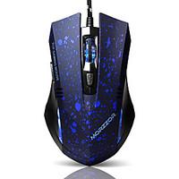 Wired Optical Gaming Mouse Changeable LED Light 800/1200/1600/2400DPI 6 Buttons Ergonomics For PC Desktop Laptop LOL Gamer