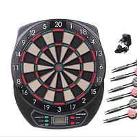 Winmax Indoor Sport Scoring board Dartboard Set LED Display 6 darts Electronic Dart Board Display 21 Games Voice Soft tipDarts