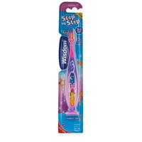 Wisdom Step by Step Tooth Brush for Girls 3-5yrs