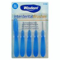 Wisdom Interdental Brushes Blue