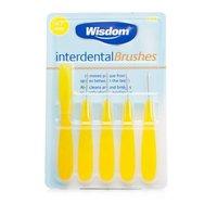 wisdom interdental brushes yellow 07mm