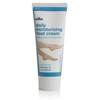wilko daily moisturising foot cream 75ml