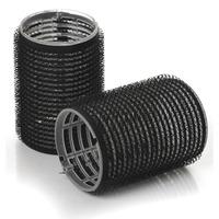 Wilko Self Grip Rollers Black Medium