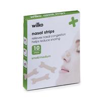 Wilko Nasal Strips 10pk