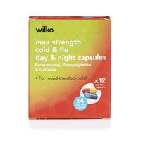 Wilko Cold and Flu Day and Night 16pk