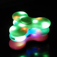 Wireless Spinner Speaker Bluetooth Tri-spinner Speaker Outdoor LED Hand Spinner