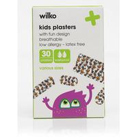 wilko plaster kids 30pk