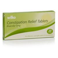 Wilko Constipation Relief Tablets 20pk