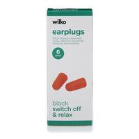 wilko ear plugs 6pk