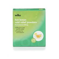 Wilko Cold Relief Powder 10pk