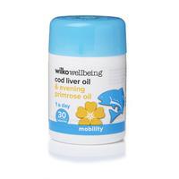 Wilko Evening Primrose and Cod Liver Oil 30pk