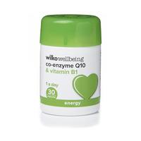 Wilko Co-Enzyme Q10 and Vitamin B1 30pk