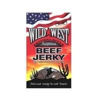 wild west slab beef jerky peppered 25g 12 x 25g