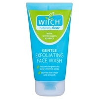 witch naturally clear gentle exfoliating face wash 150ml