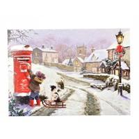 winter village christmas cards