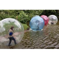 winter water zorbing experience for two