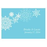 Winter Finery Large Rectangular Tag