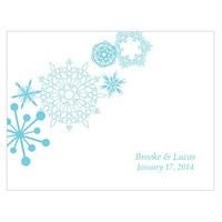 winter finery note card