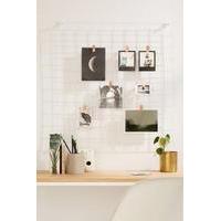 Wire Wall Grid, WHITE