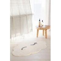 Winking Cloud Bath Mat, WHITE