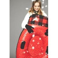 Winter Mitten Snow Tube, RED