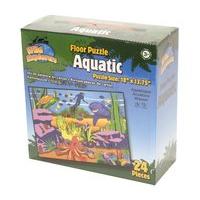 Wild Republic 145 x 35cm Floor puzzle (aqua, 24 pieces)