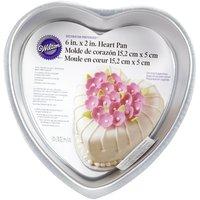 wilton 6 inch decorating preferred heart tin 360448