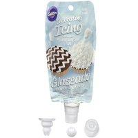 wilton icing pouch with tips 8 ounce white 360566