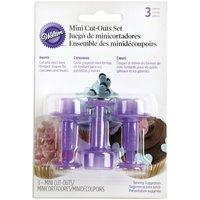 Wilton 3-Piece Hearts Mini Fondant Cut-Outs Set 350935