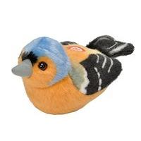 Wild Republic 19484 13 - 16cm Chaffinch With Real Bird Calls Plush Toy