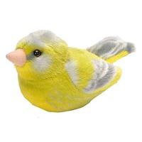 wild republic 19488 13 16cm greenfinch with real bird calls plush toy