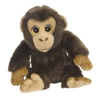 wild republic wild watcher 88756 chimpanzee wide eyed 18cm