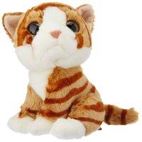 wild republic wild watcher 88808 cat plush cuddly toy 18cm orange stri ...