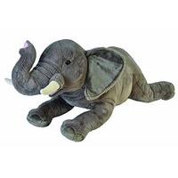 wild republic 19552 76cm ck jumbo african elephant plush toy