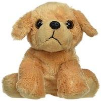 Wild Republic 18cm Hug\'ems Dog Yellow Labrador Plush Toy (beige)