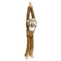 Wild Republic Europe 51cm Hanging Monkey And Squirrel Plush Toy