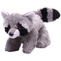 Wild Republic 18cm Hug\'ems Raccoon Plush Toy (grey)