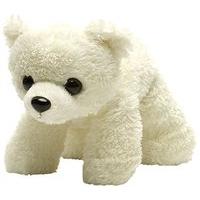 wild republic 18cm hugems polar bear baby plush toy white