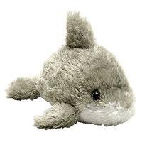 Wild Republic 18cm Hug\'ems Dolphin Plush Toy (grey)