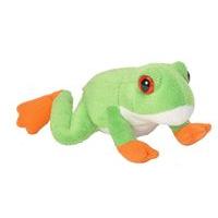 Wild Republic 15cm Red Eyed Frog Soft Toy
