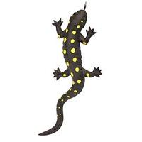 Wild Republic Rubber Salamander Black With Yellow Spots