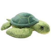 Wild Republic 18cm Hug\'ems Sea Turtle Plush Toy (green)