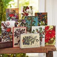 winter foliage christmas cards