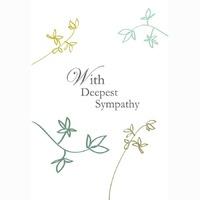 With Deepest Sympathy Card