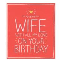 wife on your birthday card