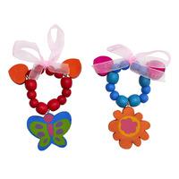 wilko ribbon bracelet 2pk